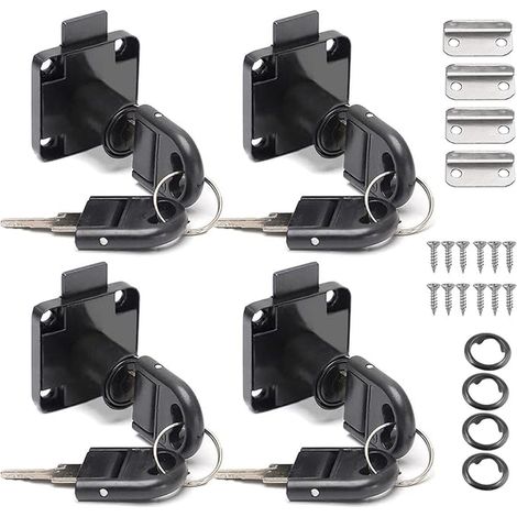 Cam Lock Barrel Locks Mailbox Lock Locker Lock Cupboard Cabinet Lock Furniture Cabinet Drawer Desk (1/5)