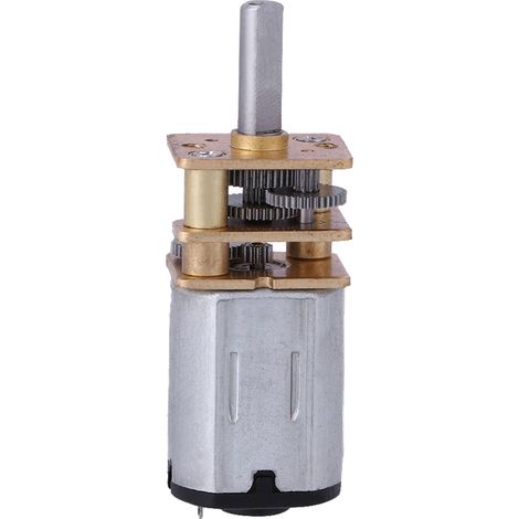 Moteur électrique CC réducteur N20 3V 6V 12V 50-2000 tr/min avec boîte de vitesses en métal (1/5)