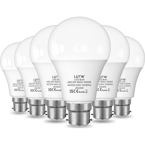 Ampoule LED A60 9W = 60W 900lm Blanc Froid 6500K (1/5)