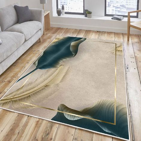Alfombra Amherst, Estructura de Terciopelo, 280x180 cm Multicolor