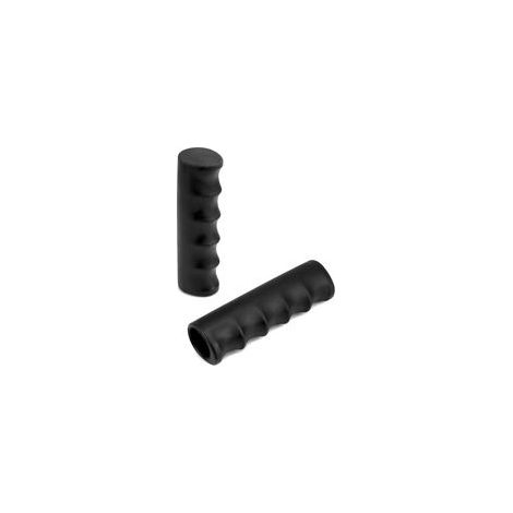 2 poignées antidérapantes pour brouette/vélo, diamètre intérieur 25 mm, longueur 12 cm