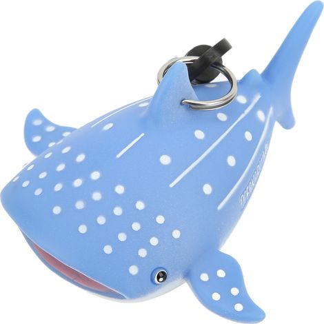 Embout buccal de plongée sous-marine en forme de poisson, housse anti-poussière, support de détendeur de deuxième étage avec clip, motif requin-baleine. (1/5)