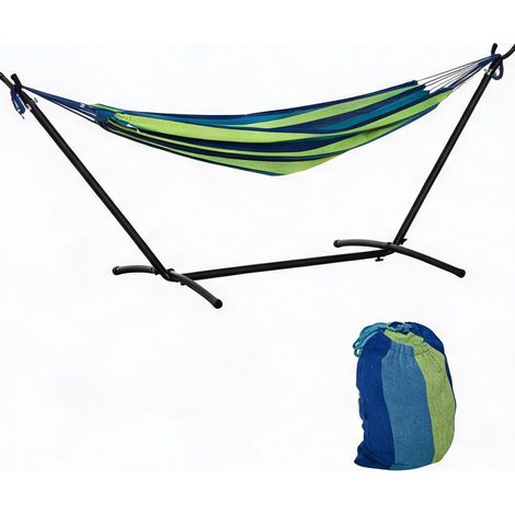 Mobilier de jardin en rotin verde Azzurro 310 x 117 x 105 cm (1/5)