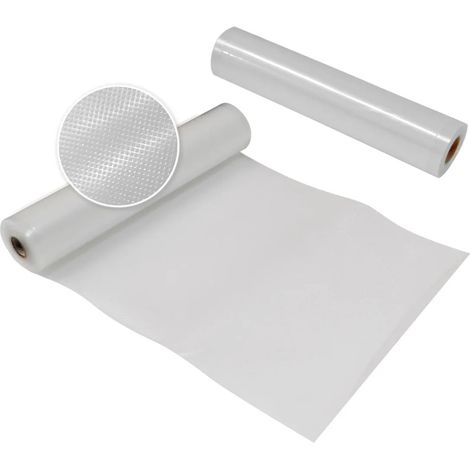 Talox Pack 2 Rouleaux d'emballage sous vide gaufrés 90 x 22 cm x 10 m