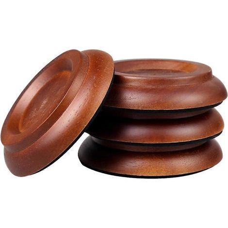 Schutzpads für Klavierrollen, Zubehör für Klaviere auf Parkettboden, Geräuschdämpfung, Schutz für Klavierböden (4er-Set). (1/5)