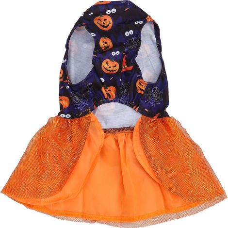 Costume Chien Halloween - Robe Une Pièce En Maille Polyester - Pour Fêtes Et Extérieur - Taille L (1/5)
