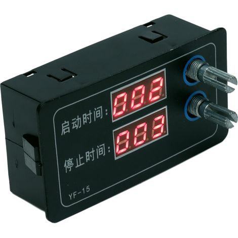 Module de commande de moteur YF-15 avec minuterie numérique et affichage LED pour générateur (1/5)