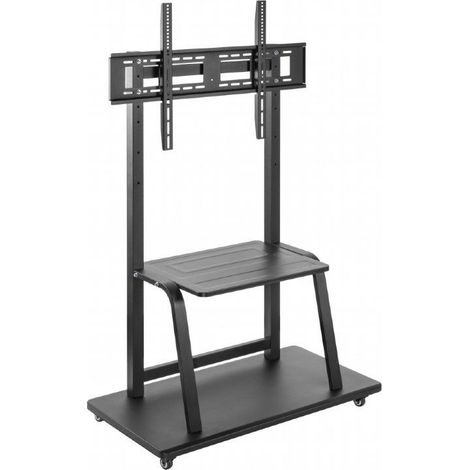 Gembird TVS-100F-01 Soporte de suelo para TV con ruedas, 37" - 100", hasta 150kg (1/2)