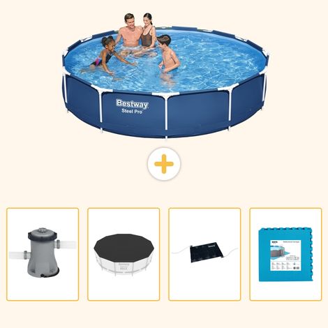 Bestway Bestway Steel Pro Ronde - 366x76 cm - 5-pièces S273 (1/5)