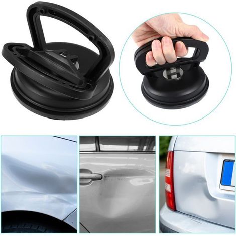 Kit de débosselage pour voiture Outil de réparation de carrosserie Débosseleur à poignée Petit Grand Caoutchouc ABS 2pcs (1/5)