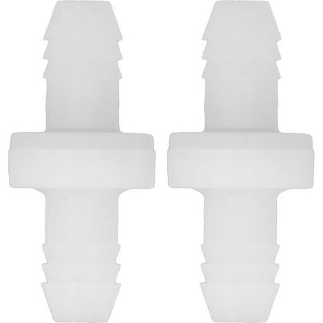 Rückschlagventil aus Kunststoff, 3/8 Zoll (10 mm), Einwegventil, Wasserrückschlagventil, für Luftkompressoren, Aquarienpumpen, Kraftstoffe, Gase, Flüssigkeiten, CDDV6, 2 Stück (1/5)