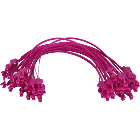 Pince pour serviette dentaire en plastique flexible, anti-stress, sûre et élégante - Violet (1/5)