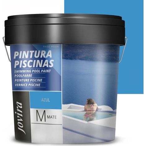 JOVIRA PINTURAS Pitture per piscine, protezione e decorazione di piscine. (4 Litri, Blu) (1/3)