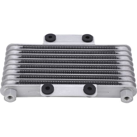 Hochleistungs-Motorradölkühler (8-reihig, silber, 125 ml) für GY6 125-250 cm³