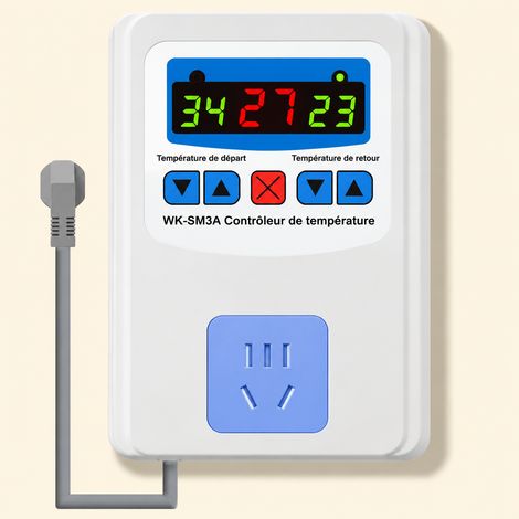 Thermostat externe norme nationale Chauffage pour perroquet et oiseaux Régulation thermique 3 kg – Livraison gratuite