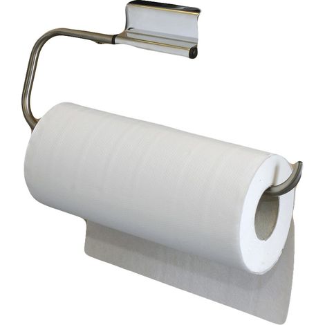 Set di 2 barre per rotolo di carta da cucina in metallo