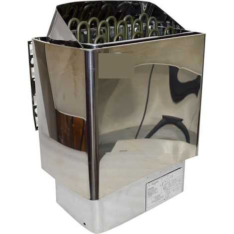 Poêle de sauna Poêle de sauna électrique, Générateur de vapeur de l'équipement 6kw de pièce de sauna, four de sauna sec de réchauffeur de sauna four de chauffage d'usage à la maison Chauffe-sauna pour (1/5)