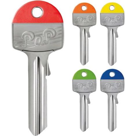 CHIAVE Grezza KEYLINE POP COLORATE Mod. UN5S (UL051) Assortite 100 pz