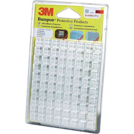 Piedi per mobili 3m sj 5308 mpcb quadrati autoadesivi 12.7 mm