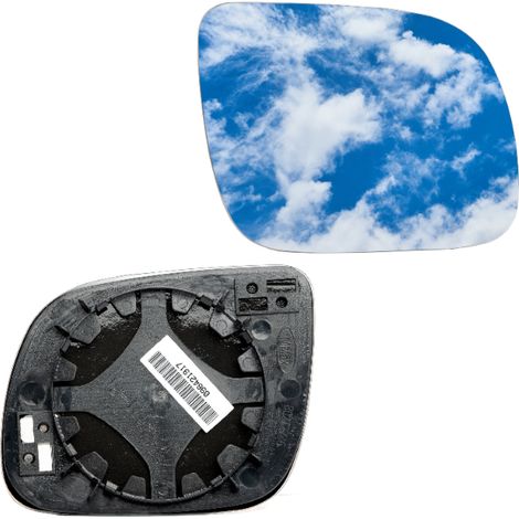 Inserto specchietto retrovisore destro Leon Golf IV Arosa Lupo 98-06 (1/4)