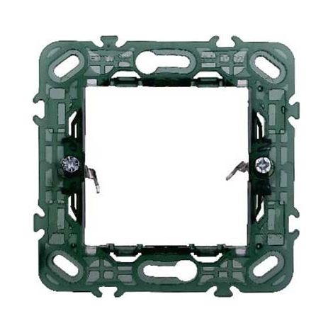 Support compatibles Vimar Plana 2 modules pour plaque Ettroit EV0202