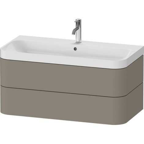 Duravit Happy D.2 Plus c-shaped Set suspendu, 975x490mm, 2