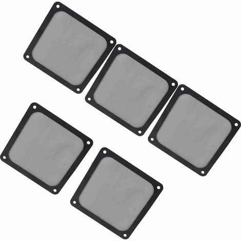 Filtre à poussière magnétique en PVC pour ventilateur de PC, cadre en maille, protection pour boîtier d'ordinateur. (1/5)