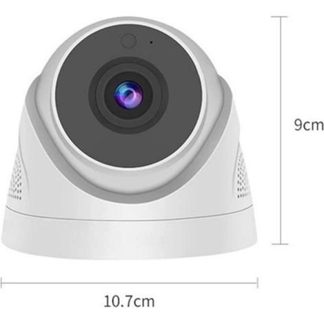 Caméra De Surveillance - 1080P Wifi - Intérieur Et Extérieur - IP66 - Rotation Pan/Tilt - Vision Nocturne - 1 Pièce (1/4)