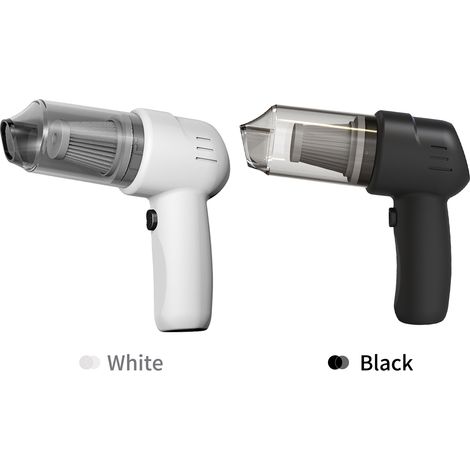 Aspirateur Portable avec moteur puissant 100W 9000Pa, Kit de nettoyage à main sans fil pour voiture/maison/bureau, noir (1/5)