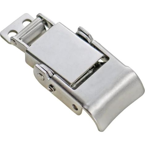 1 pièce Boucle de verrouillage à ressort en acier inoxydable 304, type boucle plate, équipement industriel (1/5)