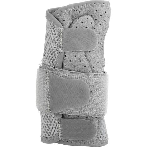 Attelle de poignet ajustable, soutien main respirant confortable, récupération nocturne main droite S 19cm (1/5)