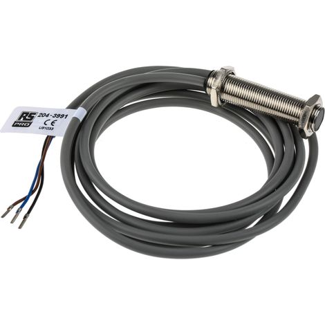 Capteur photoélectrique Faisceau direct (récepteur) RS PRO, 5 m, Cylindrique, IP67 ( Prix pour 1 )