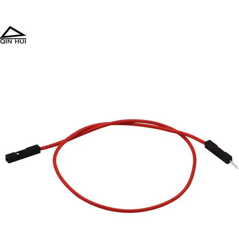 2,54 mm 1P Doppelend-Repeater-Anschlusskabel, 20 cm Verlängerungskabel mit Stecker auf Buchse.