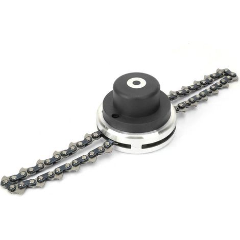 Chaînes à bobine pour tête de coupe-bordures, accessoire pour débroussailleuse de jardin (noir) (1/5)