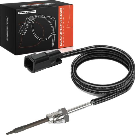 Sensor de temperatura, cable de 925 mm de longitud, tipo de sensor PTC, compatible con vehículos Volvo, rosca M14x1.5, 2 contactos de conector. (1/5)
