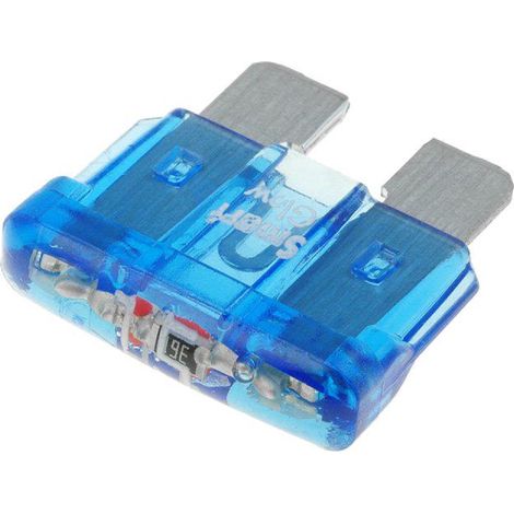 10x Fusibles 15A 12VDC 19mm avec LED