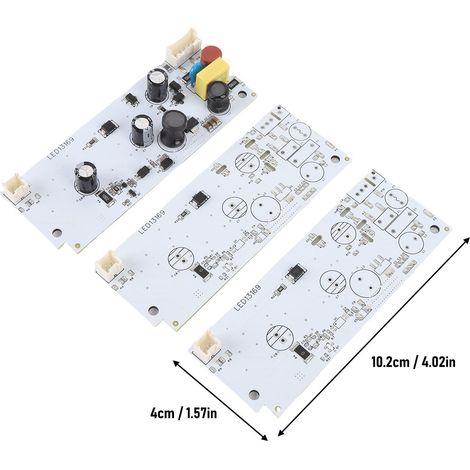 Ortviai Driver LED pour réfrigérateur W10515057/W10515058 en PC, 3 pièces (1/4)