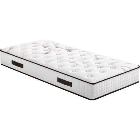 Matelas 90x200 Myriade - Mousse - Hauteur 21 cm - 5 zones - Soutien medium (1/5)