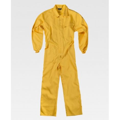 Buzo industrial WORKTEAM B2000 con manga tipo ranglán 52 Amarillo