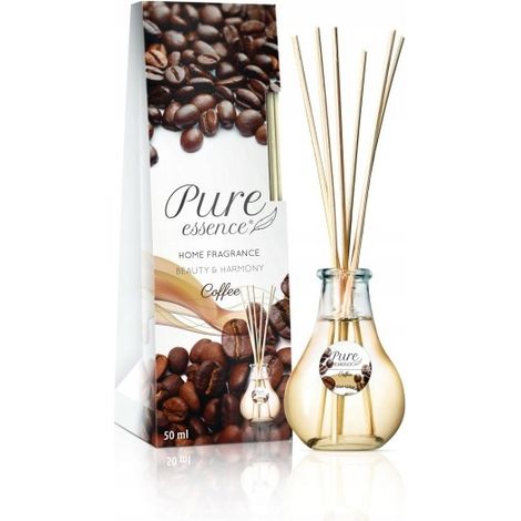 Diffusore di aromi al caffè Pure Essence da 50 ml con bastoncini (1/2)