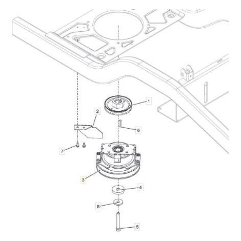 FRIZIONE ELETTROMAGNETICA ORIGINALE STIGA - 118830778/0