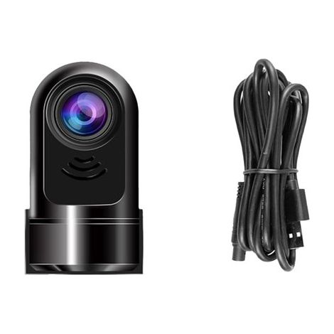 Mini-ADAS-Kamera mit integrierter 1080P-HD-Auflösung 360 drehbar Frontkamera mit Fahrassistenz 24-Stunden-Parkmodus Bewegungsüberwachung (1/2)