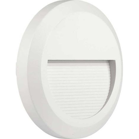 V-TAC VT-1142 Lampada segnapasso faretto LED 2W applique parete bianco naturale 4000K rotondo IP65 - SKU 211314 (1/5)