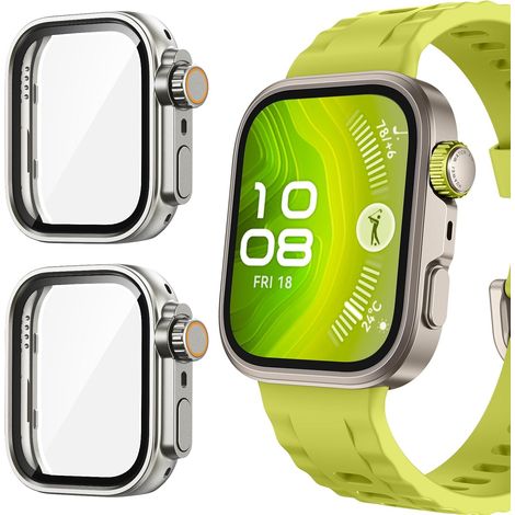 2 Pièces Coque pour Huawei Watch Fit 4 Pro Protection Écran Bumper (1/5)
