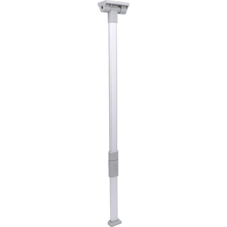 Adatto per gambe di tavolo pieghevoli in lega di alluminio da 790 mm per camper e roulotte, colore argento.