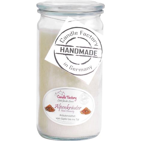 Candle Factory Mini Jumbo Alpenkräuter Duftkerze Dekokerze 307093