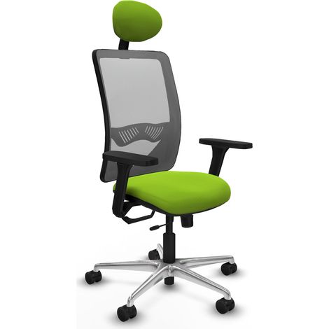 Silla de oficina piqueras y crespo Zulema negro brazos ajustables (1/2)