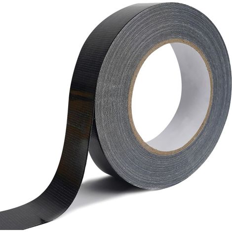 Ruban adhésif de réparation spécial pour tissu imperméable, dimensions 2,5 cm × 20 mètres, couleur noire, résistant et pratique pour réparations textiles étanches (1/5)