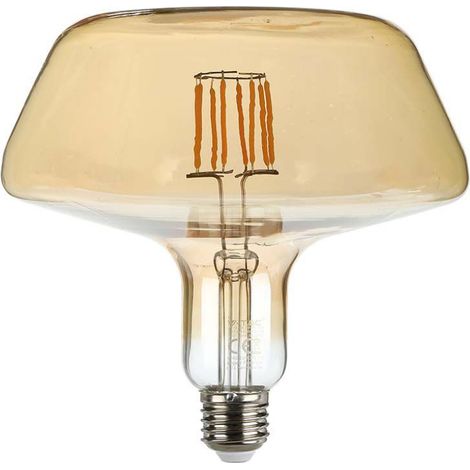 V-TAC 8W E27 LED-Glühbirne T180 Filament Bernstein Warmweiß
