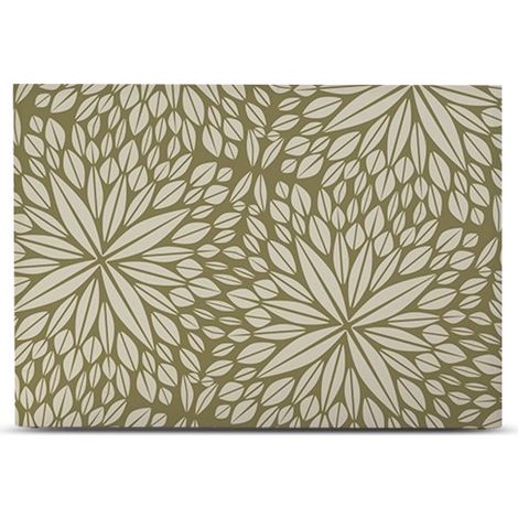 BELLECOUR LITERIE Tête de lit déhoussable ALOE 140x110 cm Coloris Terre (1/4)